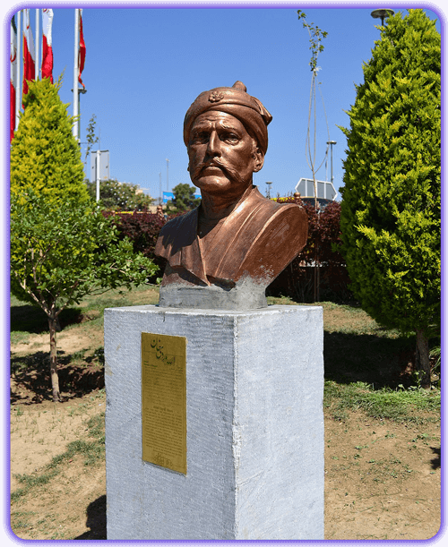 مجسمه اله وردی خان